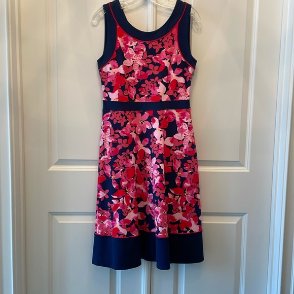 LANDS END DRESS WITH SIDE ZIPPER - Picture 1 of 4